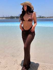 חצאית - חומה